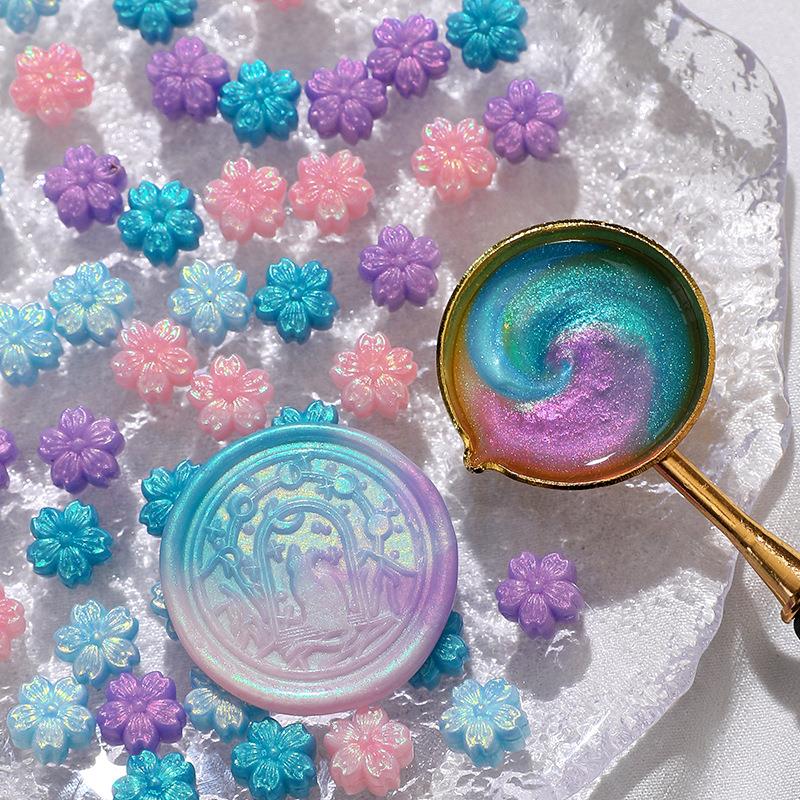 90pcs/bag Glitter Aurora Wax S - Wedding Sutra recension och pris