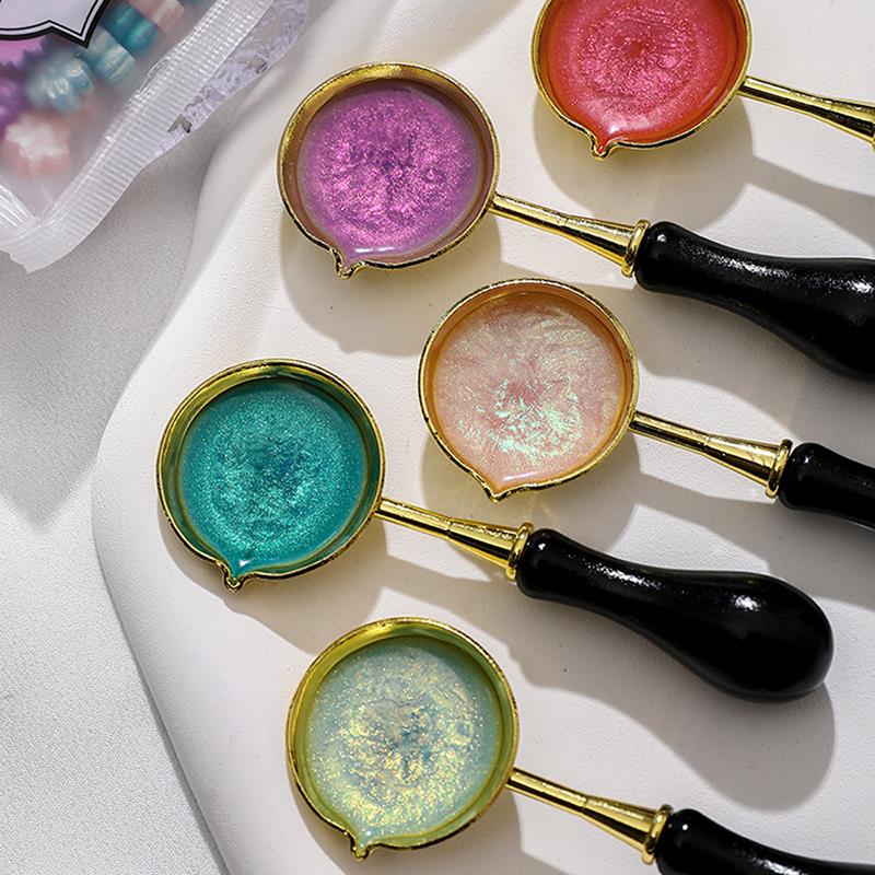 90pcs/bag Glitter Aurora Wax S - Wedding Sutra recension och pris