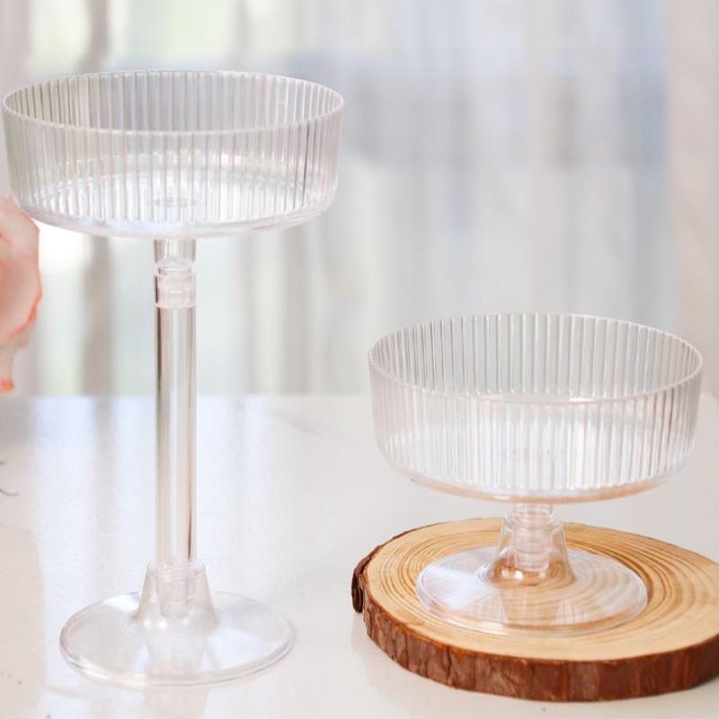 ** 10Pcs Plastic Martini Glass - Champagne Tower Set recension och pris