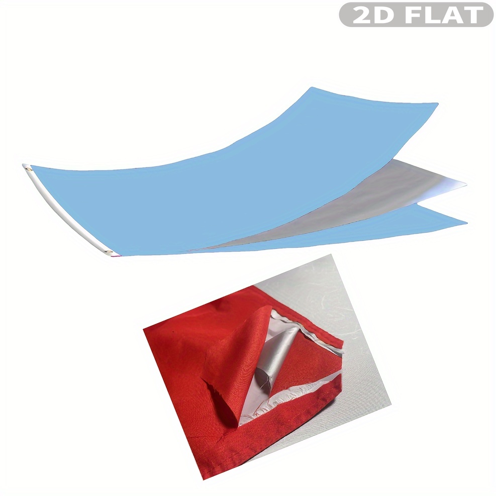 2D FLAT Custom Double-Sided Fl - Wedding Party Supply recension och pris