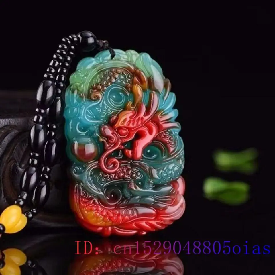 Real Jade Dragon Pendant Neckl - Wedding Yes recension och pris