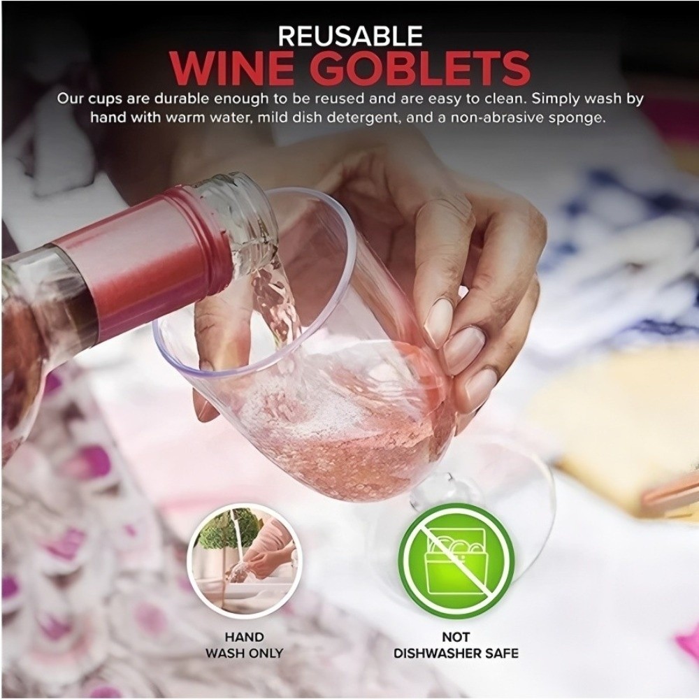 25pcs Transparent Disposable W - Champagne Tower Set recension och pris