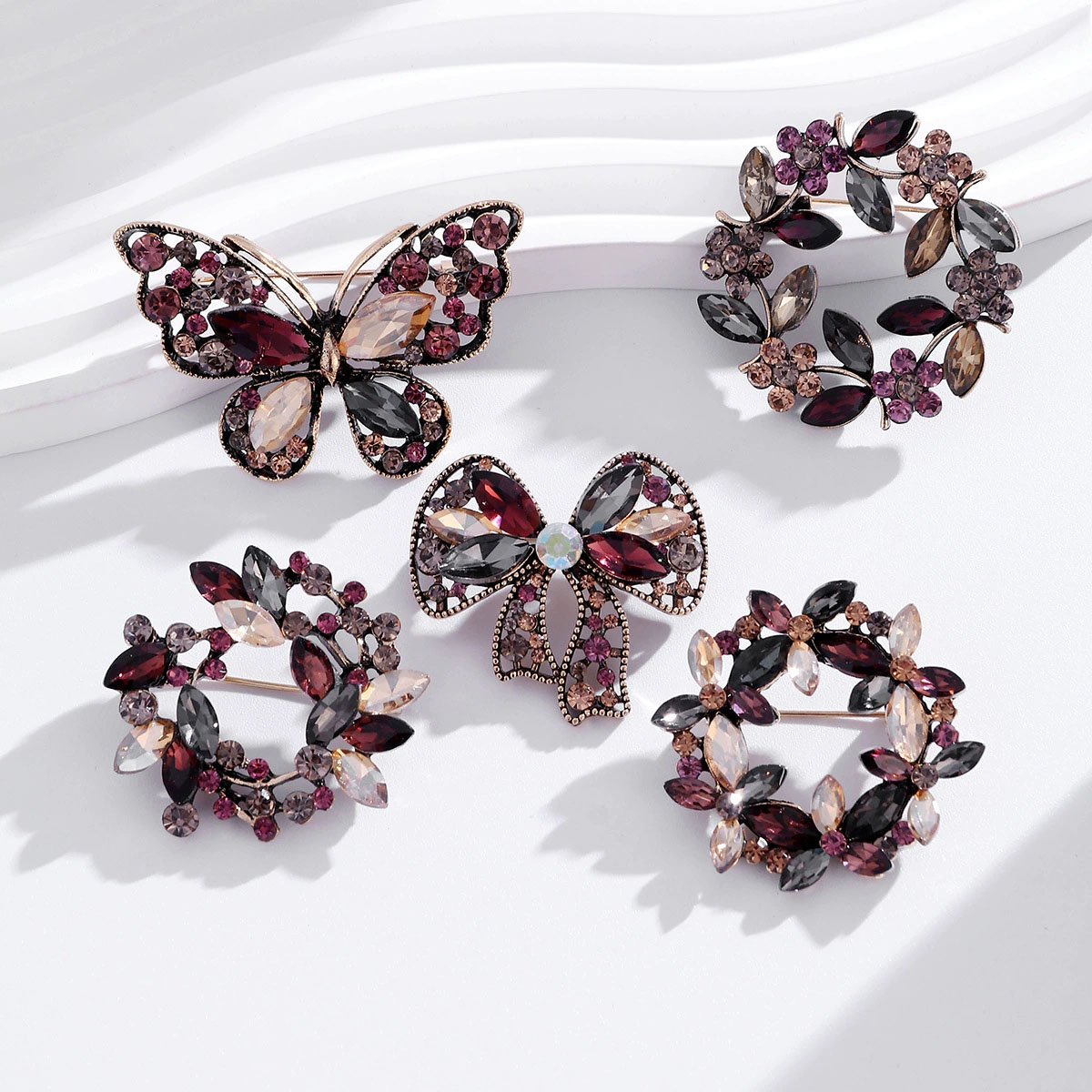 Luxury Crystal Brooch for Wome - Wedding Supply Wholesale recension och pris
