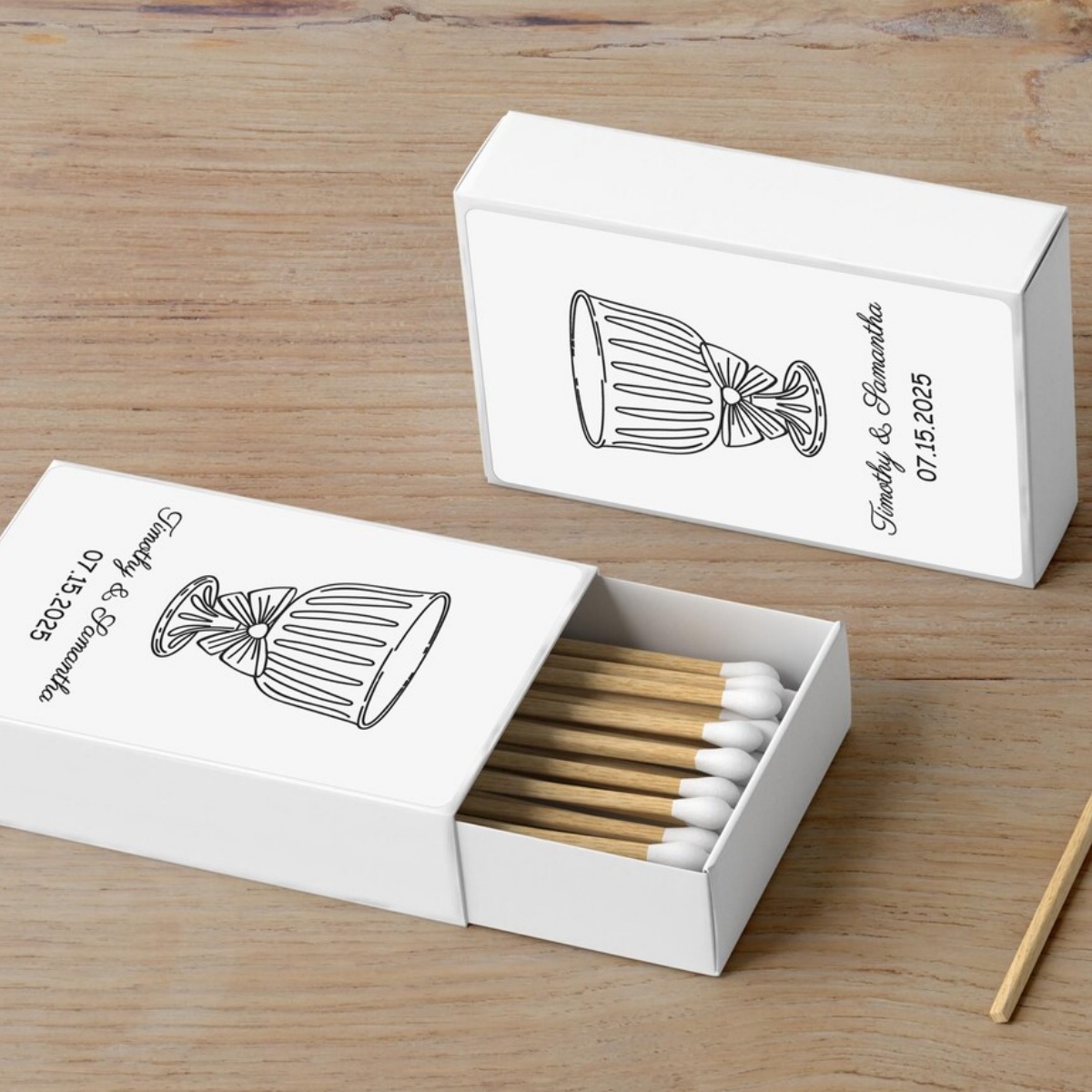 Personalized Matchbox - Custom - Champagne Tower Set recension och pris