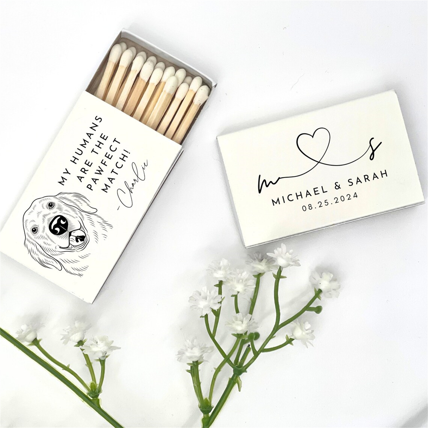 Personalized Matchbox - Custom - Champagne Tower Set recension och pris