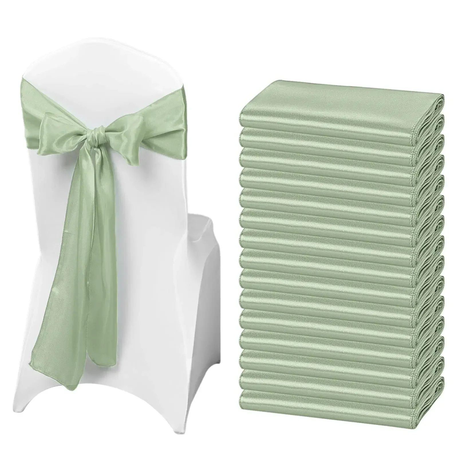 Wholesale 10/50pcs Satin Chair - Wedding Supply Wholesale recension och pris