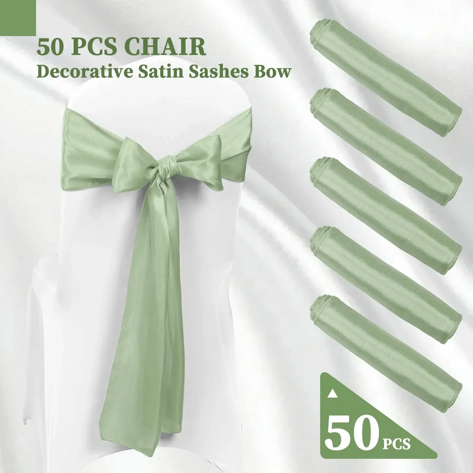 Wholesale 10/50pcs Satin Chair - Wedding Supply Wholesale recension och pris