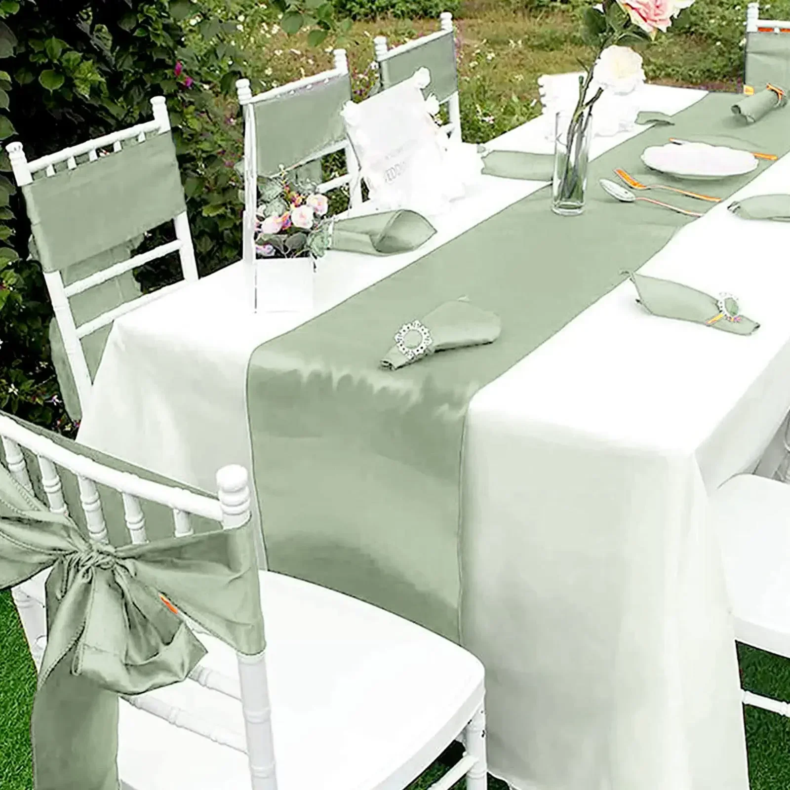 Wholesale 10/50pcs Satin Chair - Wedding Supply Wholesale recension och pris
