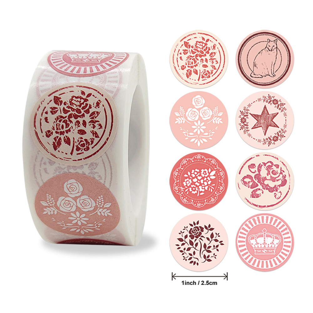 100-500pcs Envelope Seal Label - Wedding Sutra recension och pris