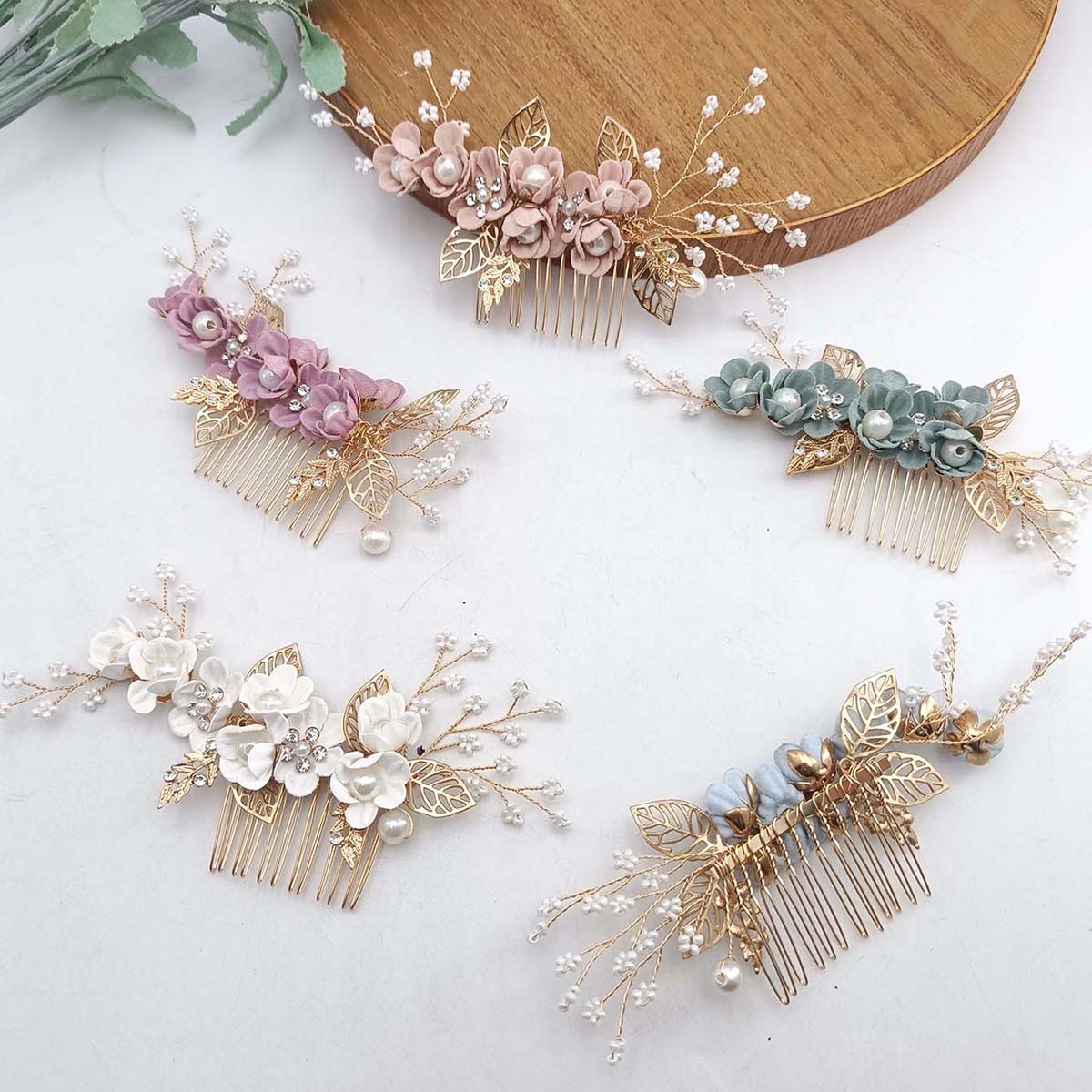 Crystal Pearl Hair Comb Clip P - Wedding Supply Store recension och pris