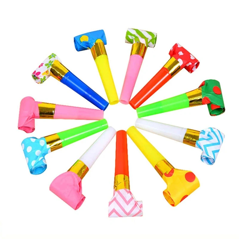 10PCS Blowout Long Nose Whistl - Wedding Event Supply recension och pris