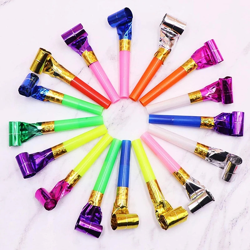 10PCS Blowout Long Nose Whistl - Wedding Event Supply recension och pris