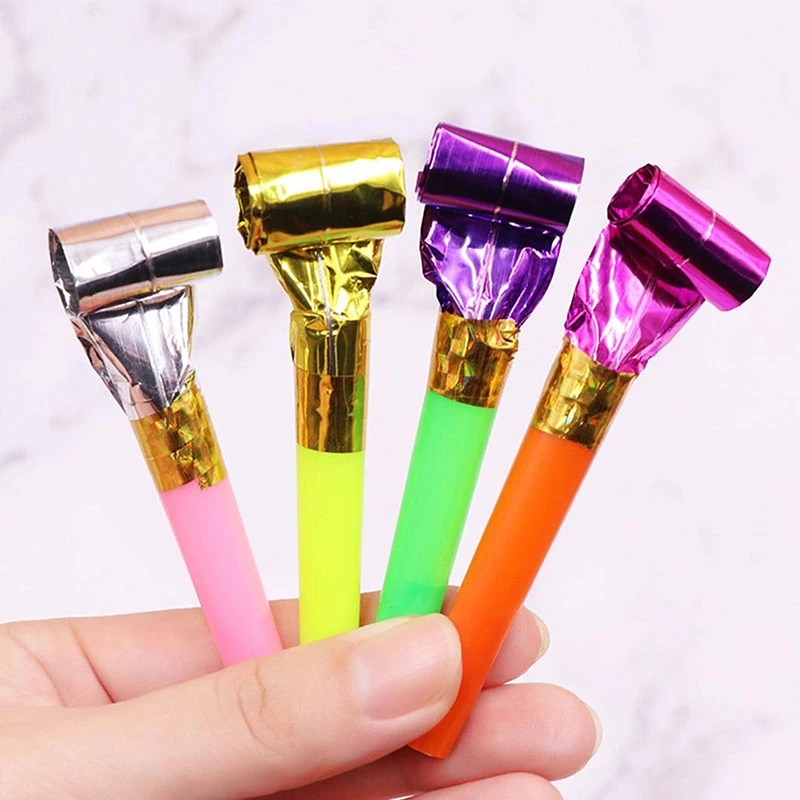 10PCS Blowout Long Nose Whistl - Wedding Event Supply recension och pris