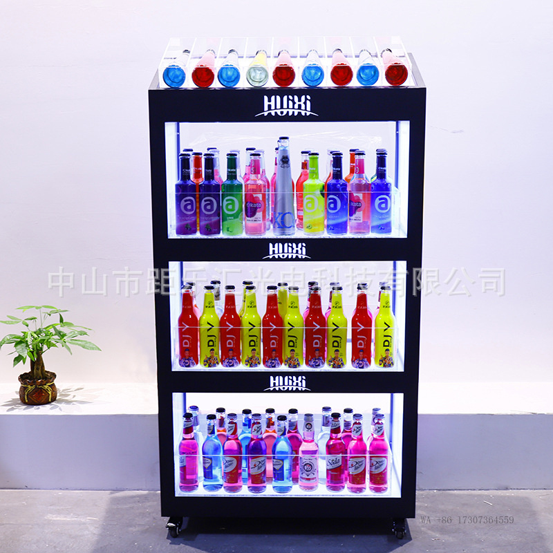 BarKTVIlluminated wine cabinet - Champagne Tower Set recension och pris