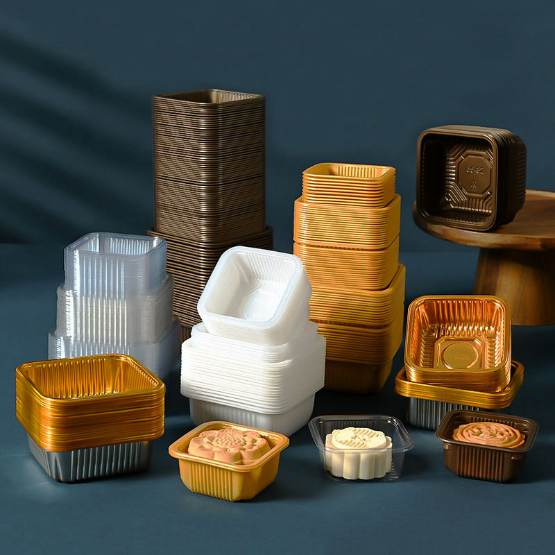 100pcs Mooncake Plastic Tray P - Wedding Event Supply recension och pris