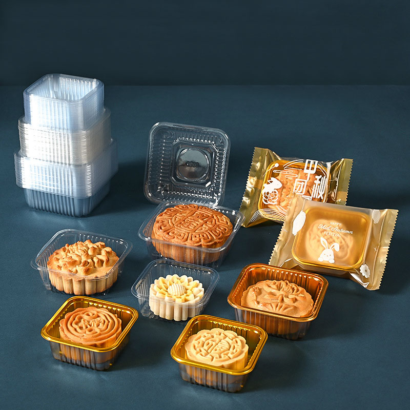 100pcs Mooncake Plastic Tray P - Wedding Event Supply recension och pris