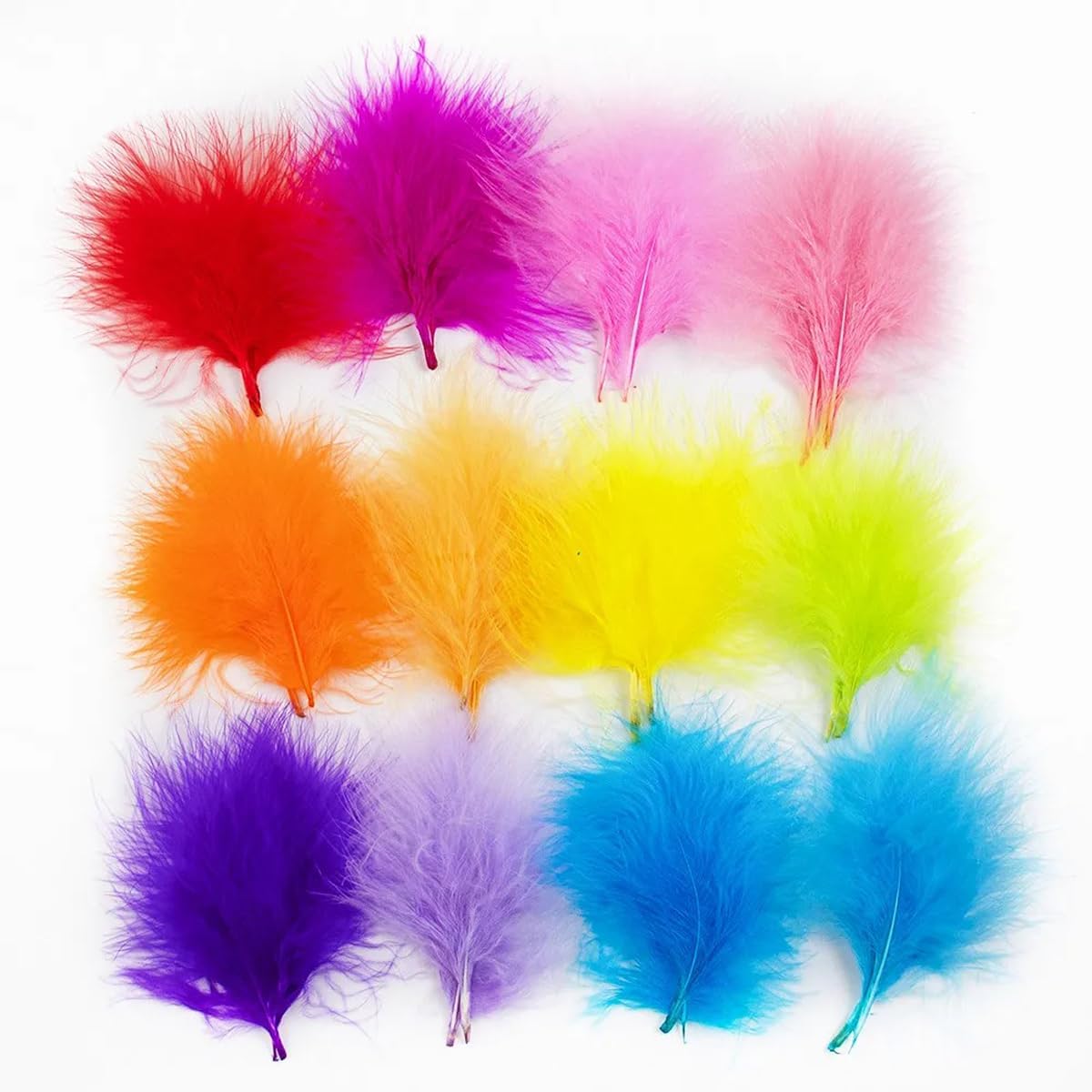 7-12cm Colorful Turkey Feather - Wedding Supply Wholesale recension och pris