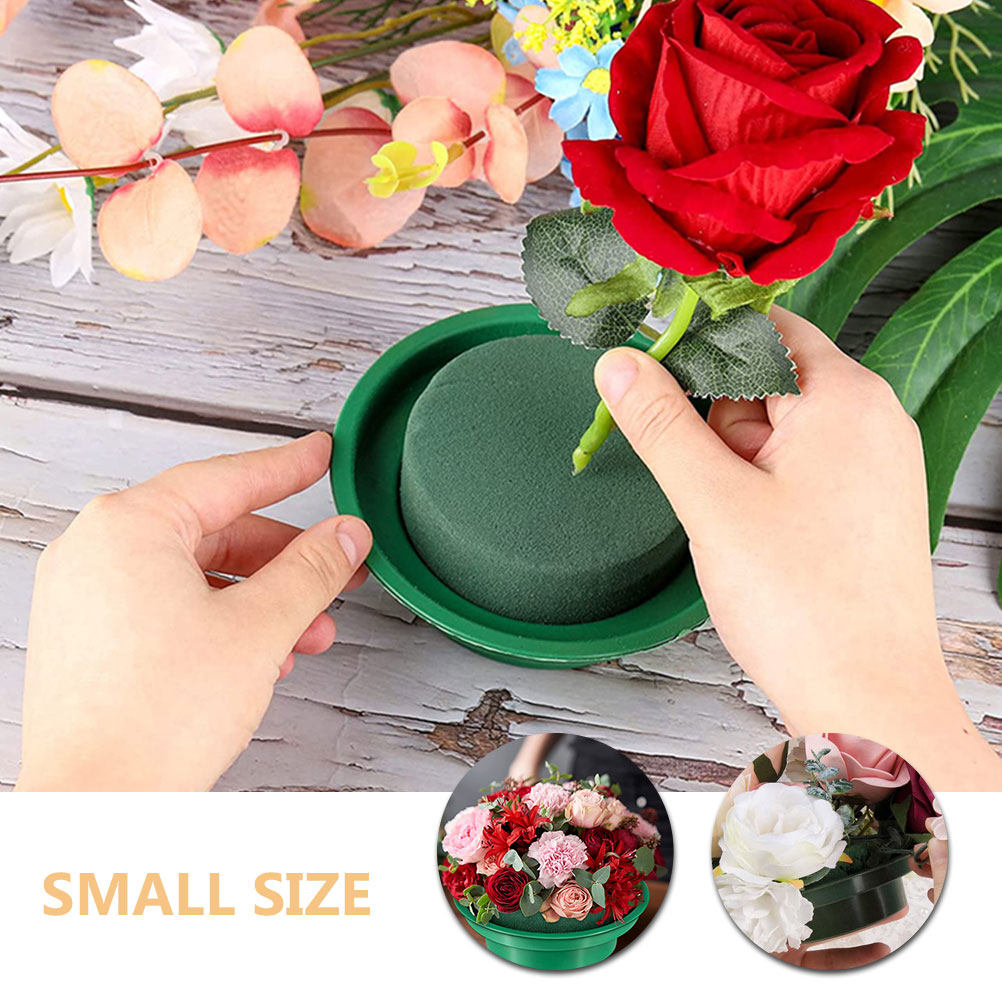 2Pcs Round Floral Mud Floral A - Wedding Event Supply recension och pris