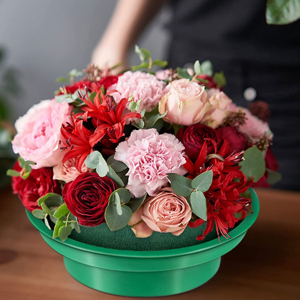 2Pcs Round Floral Mud Floral A - Wedding Event Supply recension och pris